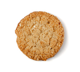 Thin Oatmeal Cookies, Healthy Cereal Crackers with Chocolate
