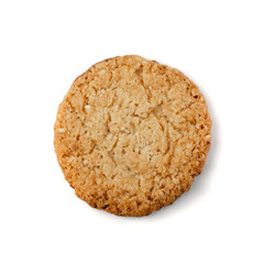 Thin Oatmeal Cookies, Healthy Cereal Crackers with Chocolate