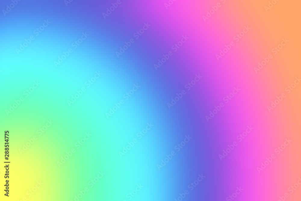 Canvas Prints abstract art fancy background, rainbow pattern blur background.