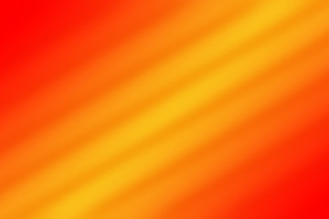 Abstract art warm tone background, yellow line blur with orange background.
