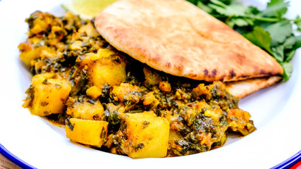 Traditional Authentic Indian Vegetarian Curry