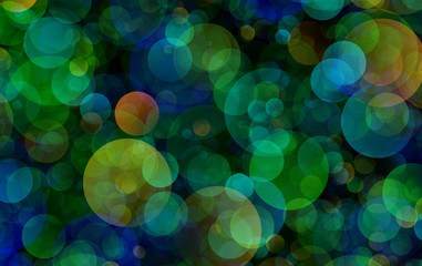  gradient colorful soft round circles 