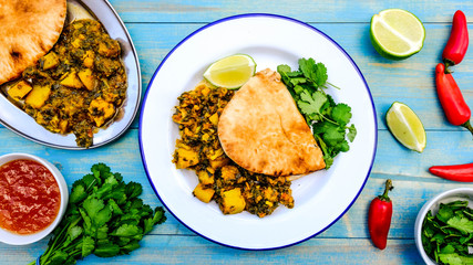 Traditional Authentic Indian Vegetarian Curry