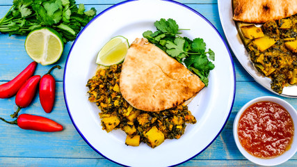 Traditional Authentic Indian Vegetarian Curry