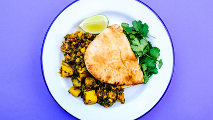 Traditional Authentic Indian Vegetarian Curry
