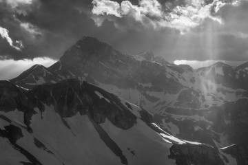 Gran Sasso tarda primavera