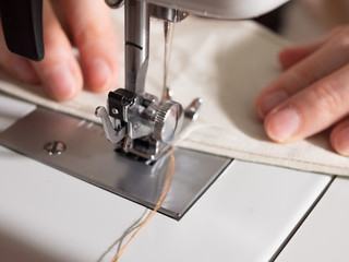 Nähmaschine, Nahaufnahme