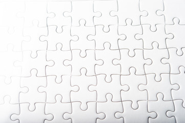 White puzzles represent harmony and power of successful people.