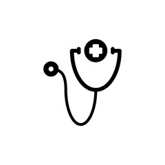 stethoscope icon trendy