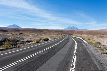 View of andes landscape