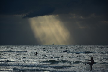 zach&oacute;d słońca