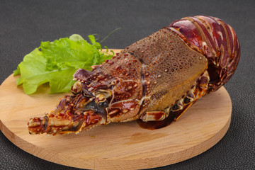 Raw Langust or Tiny Lobster