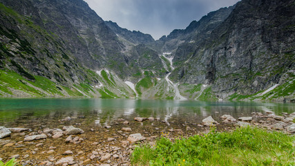 black pond in the tarts mountain