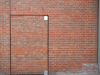 red brick wall background
