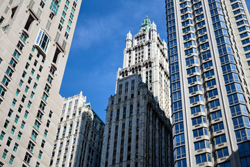 Obraz premium High building in nyc