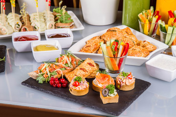 Starters -  canapes and other snacks