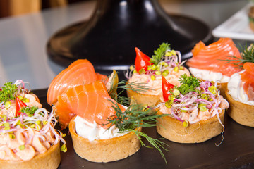 Starters -  canapes and other snacks
