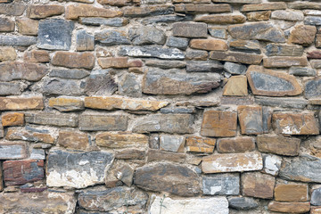 Background of stone wall texture photo