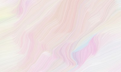 curved lines waves with misty rose, light gray and thistle colors. modern dynamic background and creative wallpaper art drawing