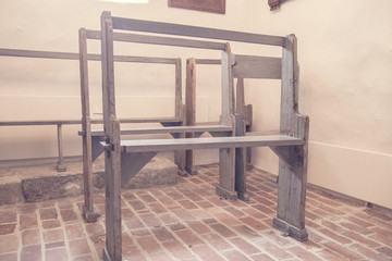 The knackers Church benches