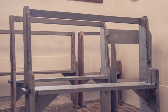 The knackers Church benches