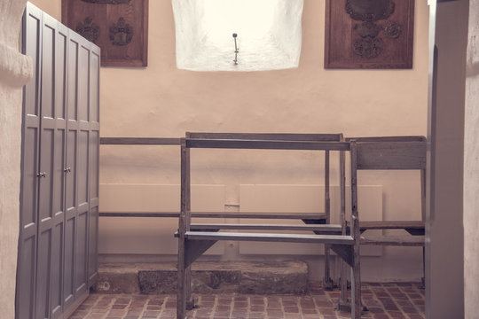 The knackers Church benches