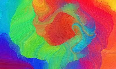 curved lines with moderate red, moderate green and light sea green colors. modern dynamic background and creative wallpaper art drawing