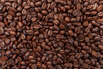 Fototapeta premium tło ziaren kawy
