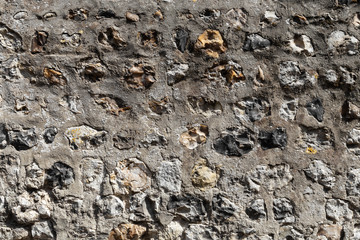 Old grey stone wall background