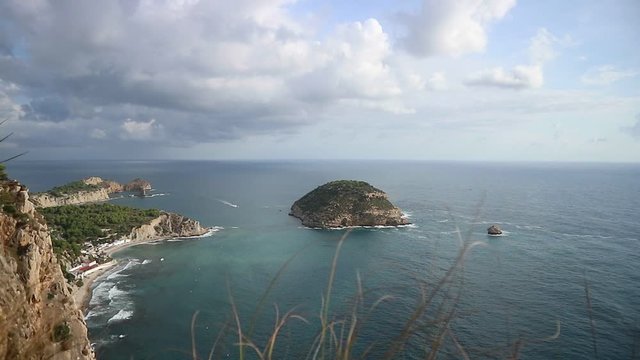 small island in midle the sea