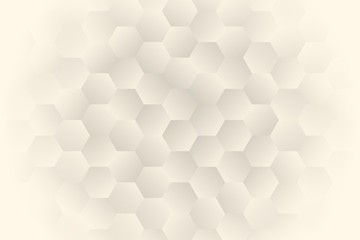 Random Light Gradient Hexagonal Tile Pattern (Gradient Edge)