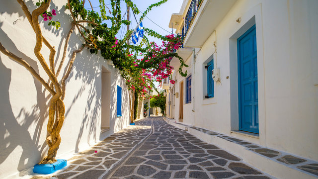 Paros - Kykladen - Parikia - Gasse