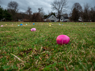 Easter Egg Hunting without children