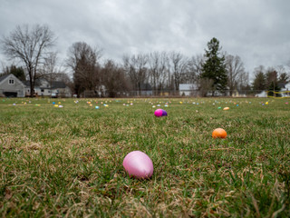Easter Egg Hunting without children