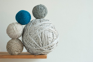 Balls of wool