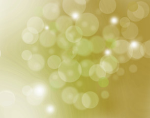 Obraz premium Golden bokeh defocused