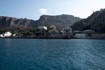 Fototapeta na wymiar view of the island of greece