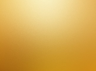 metallic gold foil texture polished glossy abstract background with copy space, white metal gradient template for gold border, frame, ribbon design