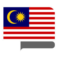 Flag horizontal shape, pointer for world map