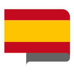 Obraz premium Flag horizontal shape, pointer for world map
