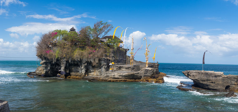 Pura Tanah Lot - Bali Hindu Tempel, Indonesien, Panorama