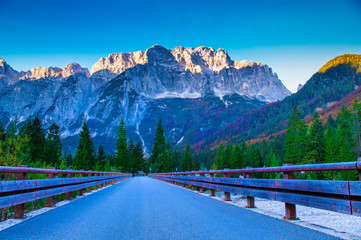 Julien Alps in Italy, Valbruna mountain