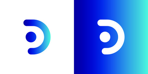 Letter D logo icon design template elements. letter d logotype design vector.