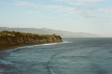 Fototapeta na wymiar Coast of Malibu