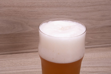 blond beer style beer isolated