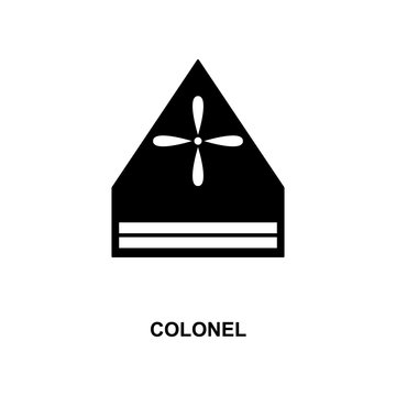 Colonel rank icon. Element of Germany army rank icon