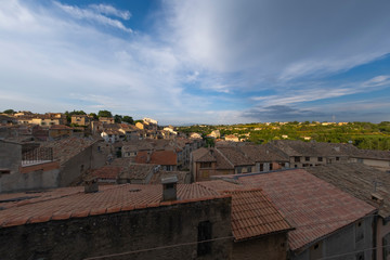 Fototapeta na wymiar view of Valensole, Provence France