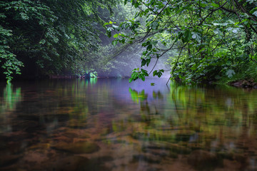 Mine Creek and Waterfall Kocaali Sakarya Turkey