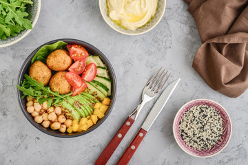 Vegetarian buddha bowl