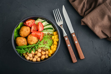Vegetarian buddha bowl